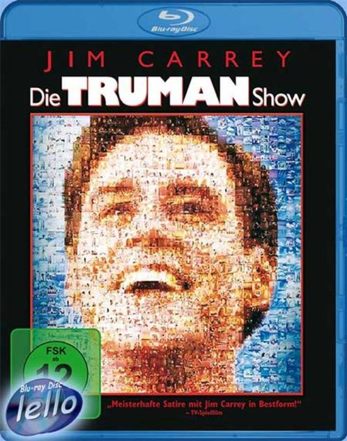 Blu-ray: The Truman Show (1998 Jim Carrey, Laura Linney) DE, Cd's en Dvd's, Blu-ray, Nieuw in verpakking, Drama, Ophalen of Verzenden