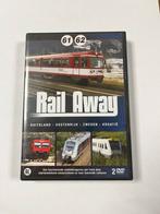 Rail Away 61/62 Duitsland-Oostenrijk-Zweden-Kroatië NL-DVD, Alle leeftijden, Boxset, Ophalen of Verzenden, Zo goed als nieuw
