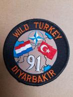 militaria patch, Verzamelen, Ophalen of Verzenden, Luchtmacht, Nederland, Embleem of Badge