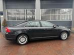 Volvo S80 3.2 Momentum Yongtimer Bj 2007 Leer,Navi,17Inch,Cr, Auto's, 238 pk, Zwart, 1553 kg, Zwart