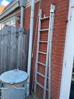 Wienese Ladder 2x2m uitschuifbaar, Doe-het-zelf en Verbouw, Ladders en Trappen, Ladder, Gebruikt, Opvouwbaar of Inschuifbaar, Ophalen