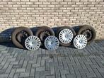 Hankook winterbanden 205/55 R16 op stalen velgen, Auto-onderdelen, Banden en Velgen, Ophalen, 16 inch, 205 mm, Winterbanden