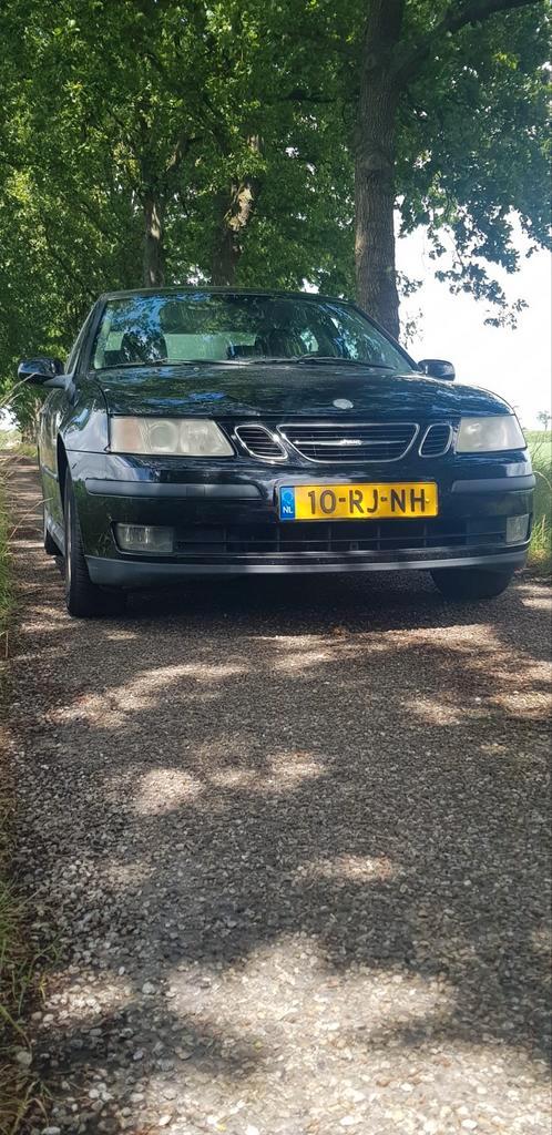 Saab 9-3 1.8 I Sport Sedan 2005 Zwart LPG, Auto's, Saab, Bedrijf, Saab 9-3, LPG, C, Sedan, Handgeschakeld, Origineel Nederlands