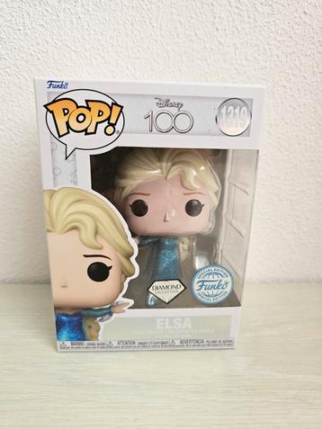 Elsa - Disney100 Diamond Funko Exclusive - 1319 beschikbaar voor biedingen