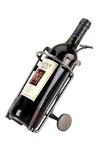 Golf Wijnfles Houder - Uniek Cadeau!, Ophalen of Verzenden, Zo goed als nieuw, Minder dan 5 flessen, Metaal