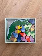 Hema Wiebelende Krokodil Hout, Ophalen of Verzenden, Nieuw, Bouwen