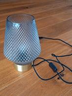 Mooie glazen tafellamp, Ophalen, Zo goed als nieuw, Glas, Modern
