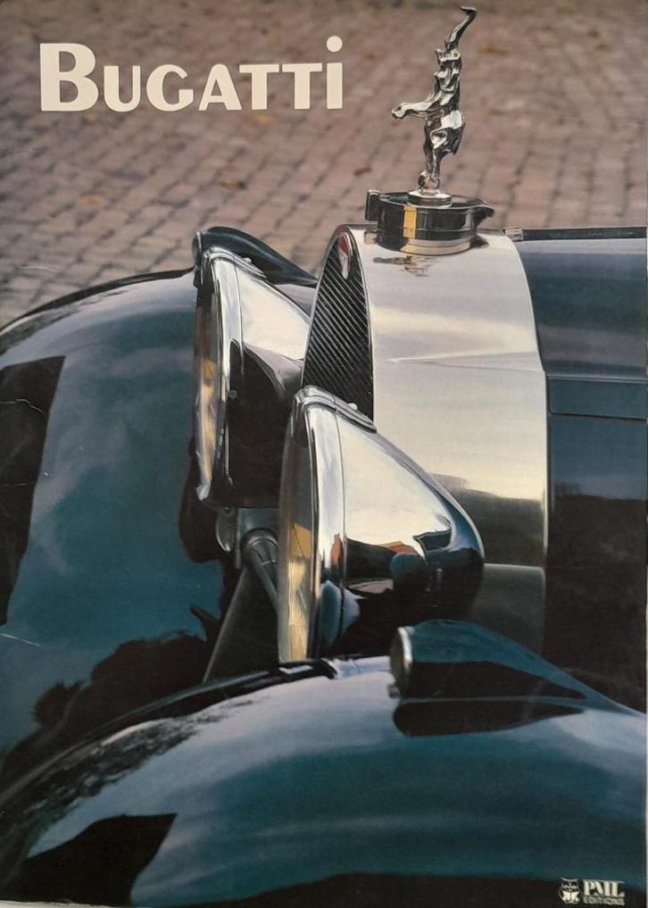 Bugatti auto map, Verzamelen, Automerken, Motoren en Formule 1, Gebruikt, Auto's, Ophalen of Verzenden