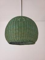Vintage hanglamp groen, Huis en Inrichting, Lampen | Hanglampen, Ophalen of Verzenden, Gebruikt, Minder dan 50 cm
