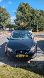 Seat Ibiza 1.2 51KW 3DRS 2010 Zwart, Auto's, Seat, Voorwielaandrijving, 1198 cc, Handgeschakeld, Particulier