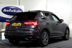 Audi Q3 35 TFSI S-Edition AUT NAP PANO CARPLAY VIRTUAL LEDER, Auto's, 4 cilinders, 1505 kg, Leder en Stof, Origineel Nederlands