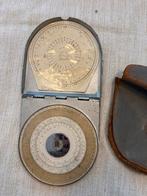 Alro Rekenliniaal uit de jaren 30 met etui, Ophalen of Verzenden