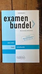 Examenbundel havo Scheikunde 2021/2022, Boeken, Schoolboeken, Ophalen of Verzenden, Zo goed als nieuw, HAVO, Nederlands