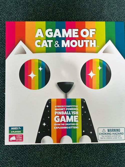A Game of Cat & Mouth Bordspel, Hobby en Vrije tijd, Gezelschapsspellen | Bordspellen, Gebruikt, Een of twee spelers, Ophalen of Verzenden