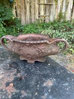 Brocante franse jardiniere gietijzer, Antiek en Kunst, Curiosa en Brocante, Ophalen of Verzenden