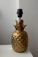 Ananas goud lampenvoet, Huis en Inrichting, Ophalen of Verzenden, Zo goed als nieuw