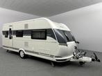HobbyDe Luxe 540 KMFe Mover Voortent INCL. STALLING, Caravans en Kamperen, Caravans, 7 tot 8 meter, Bedrijf, Treinzit, Mover