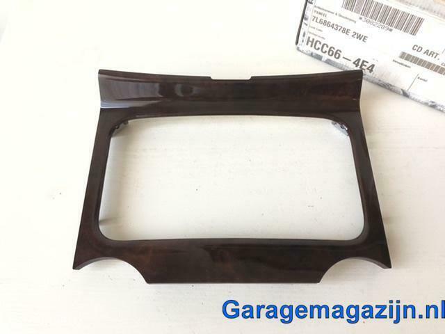 Middenconsole omlijsting bekerhouder hout 7L6864378E 2WE, Auto-onderdelen, Interieur en Bekleding, Volkswagen, Nieuw, Ophalen of Verzenden