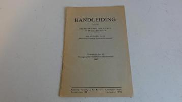 Handleiding overschrijven boeken in brailleschrift 1963 beschikbaar voor biedingen