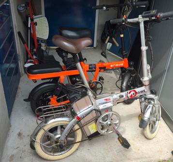 Twee electrische vouwfietsen  Engwe beschikbaar voor biedingen