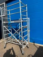 Euroscaffold kamersteiger met opbouw. Werkhoogte 4 meter, Doe-het-zelf en Verbouw, Steigers, Ophalen, Gebruikt, Rolsteiger of Kamersteiger