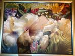 Olieverfschilderij  op doek bloemen, Ophalen
