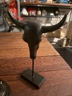 Zwarte skull, Antiek en Kunst, Kunst | Beelden en Houtsnijwerken, Ophalen of Verzenden