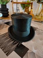 Antieke hoge hoed, Antiek en Kunst, Antiek | Kleding en Accessoires, Ophalen of Verzenden, Heren