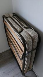 Opklapbed, Ophalen, Gebruikt, Eenpersoons, Bruin