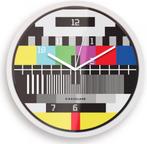 Kikkerland Testbeeld Retro Style Wandklok, Ophalen, Zo goed als nieuw, Analoog, Wandklok