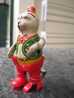 Gelaarsde kat van blik, kan marcheren, jaren 50, Duitsland, Antiek en Kunst, Ophalen of Verzenden