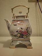 Jugendstil Theepot met Decoratie, Ophalen of Verzenden