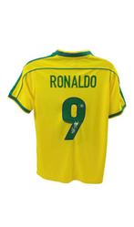 Gesigneerd Ronaldo R9 Brazilië voetbalshirt, Ophalen of Verzenden, Nieuw, Buitenlandse clubs, Shirt
