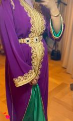 Paarse Kaftan met Gouden Details, Maat 38/40 (M), Paars, Nieuw, Ophalen of Verzenden