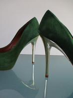 GRATIS VERZENDEN | ZARA groene peeptoes hakken 38, Verzenden, Zara, Zo goed als nieuw, Schoenen met hoge hakken