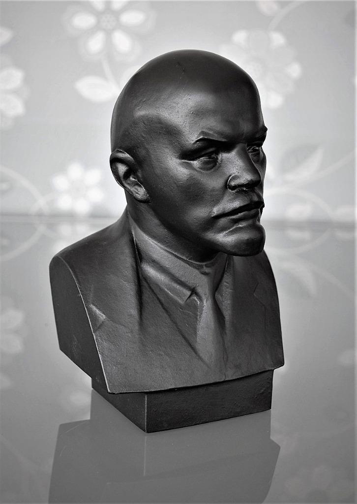 Lenin Buste Gesigneerd met Stempel en Nummer  1,6 kilo, Antiek en Kunst, Curiosa en Brocante, Ophalen of Verzenden