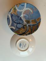 Gien France Chaise Bleue 7 Schoteltjes 16cm, Ophalen of Verzenden, Gebruikt