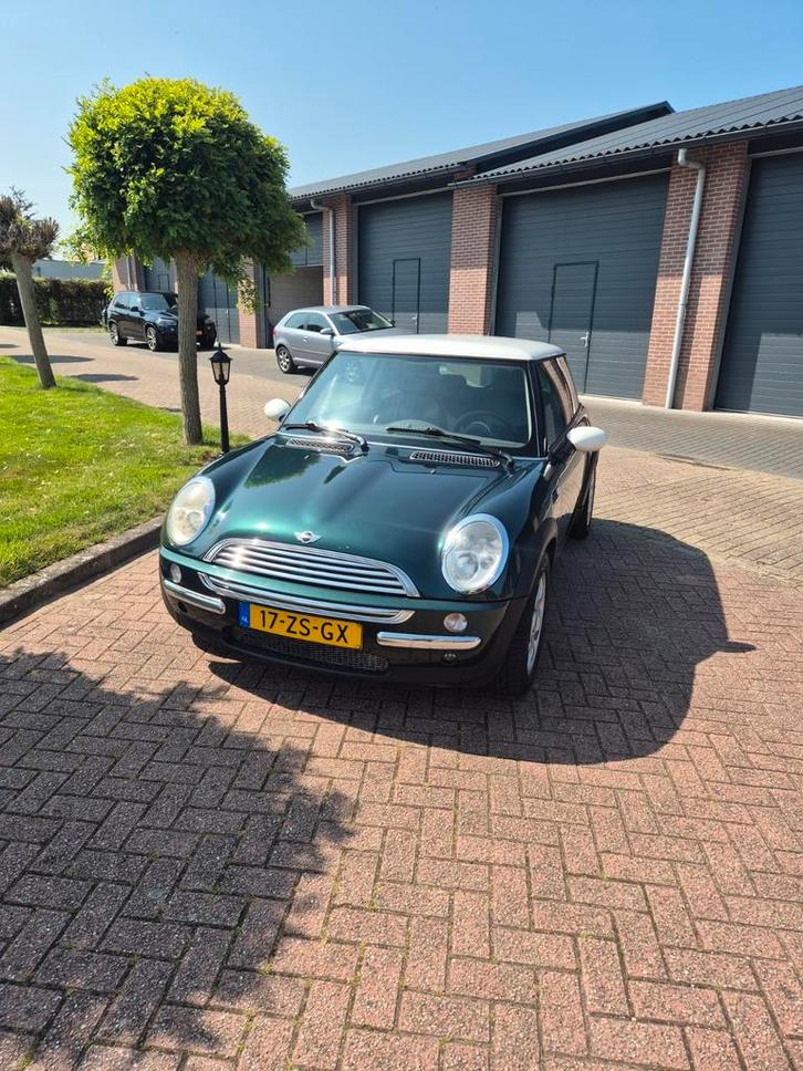 Mini Cooper 1.6 2003, Auto's, Mini, Particulier, Cooper S, Benzine, Hatchback, Handgeschakeld, Groen, Ophalen