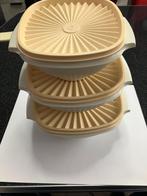 3 servalier kommen tupperweare, Huis en Inrichting, Keuken | Tupperware, Ophalen of Verzenden, Gebruikt, Crème, Bak of Kom