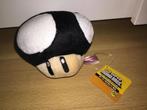 Super Mario Mushroom pluche knuffel zwart 11CM [Nieuw], Verzenden, Nieuw, Overige typen