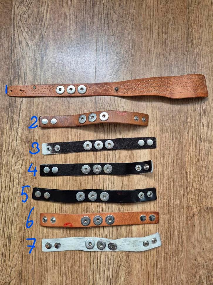 Noosa amsterdam armbanden maat M, Sieraden, Tassen en Uiterlijk, Armbanden, Zo goed als nieuw, Leer, Overige kleuren, Ophalen of Verzenden