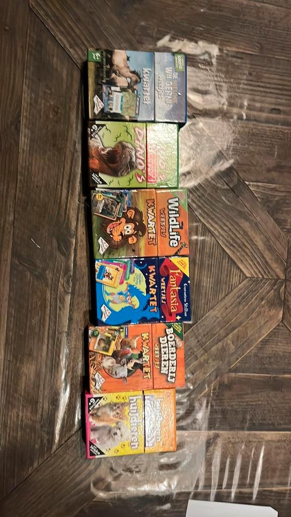 6 Leuke kwartetten, Kinderen en Baby's, Speelgoed | Babyspeelgoed, Gebruikt, Overige typen, Ophalen of Verzenden