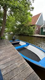 Polyester bootje met buitenboordmotor, Watersport en Boten, Ophalen, Gebruikt, Overige typen, Motorboot