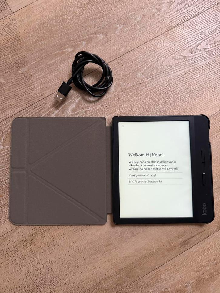 Kobo Libra H2O E-reader - Waterdicht!, Computers en Software, E-readers, Gebruikt, 7 inch, 8 GB, Touchscreen, Ophalen of Verzenden
