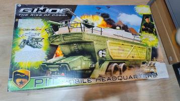 Gi joe Hasbro pit mobile headquarters rare playset arah beschikbaar voor biedingen