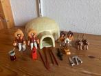 Playmobil vintage eskimo's met iglo 3465 jaren 80 oud, Ophalen of Verzenden, Gebruikt, Complete set