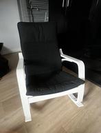 Poang schommelstoel zwart, Ophalen, Zo goed als nieuw, Hout, Scandinavisch