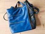 Designertas Kristas blauw-zwartblauw (heel soepel leer), Sieraden, Tassen en Uiterlijk, Tassen | Damestassen, Ophalen of Verzenden
