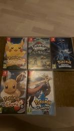 Nintendo switch 5 pokemon games, Spelcomputers en Games, Avontuur en Actie, 1 speler, Ophalen of Verzenden, Zo goed als nieuw