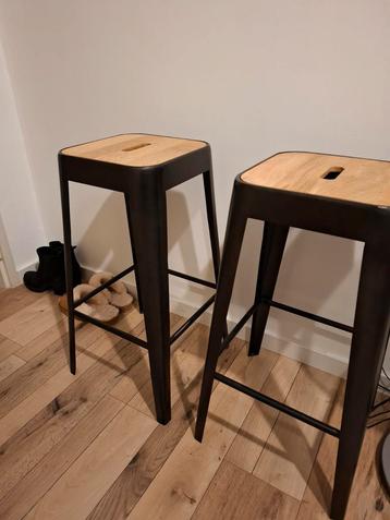 Mangohouten barkrukken Maisons du monde  beschikbaar voor biedingen
